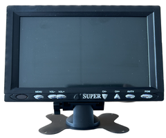 Monitor CCTV 7 inch TFT scherm video in audio