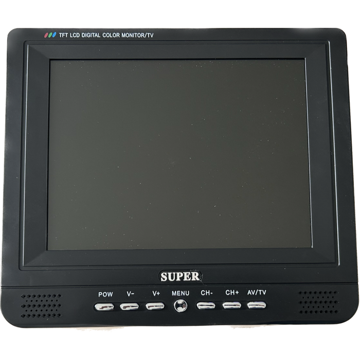 Monitor CCTV 8,4 inch CVBS/video in en VGA in geschikt voor recorder met VGA of analoog video uit