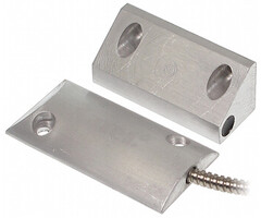 Satel Magnetic/roller shutter contact compact aluminium OBSB4S