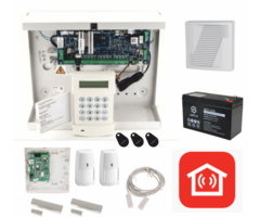 Honeywell Alarm met installatie voor woonhuis uitgebreid pakket, diervriendelijk en APP