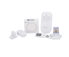 Smart Alarm Kit centrale + sirene + PIR + magneetcontact + afstandbediening