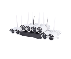 Nivian WiFi CCTV kit, WIFI cameraset 8 camera's 3MP en recorder
