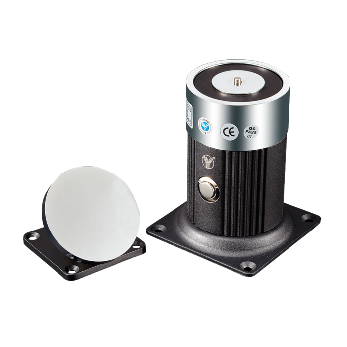 Deurmagneet tot 180kg, 12-24VDC, wandmontage