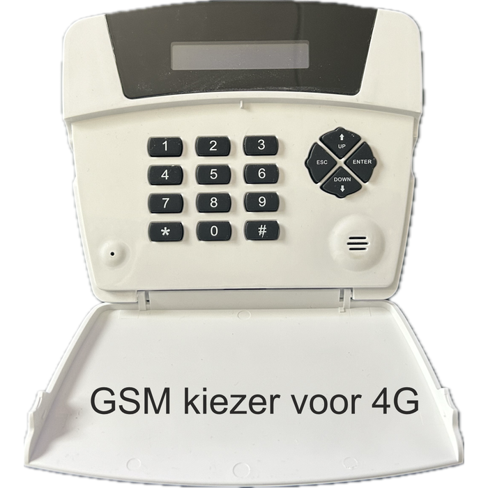 GSM kiezer GK0404NL-4GV2 geschikt voor 4G met spraaktekst en SMS bericht 4G LTE kiezer