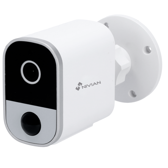 nivian Smart Camera 1080p on battery suitable for outdoors