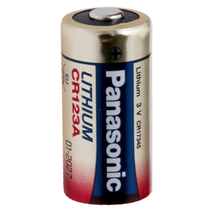 Panasonic Panasonic CR123A lithium 3Volt PRO batterij