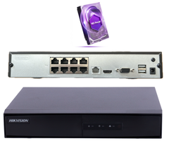 Hikvision Hikvision DS-7108NI-Q1/8P/M(D) NVR recorder - 1TB
