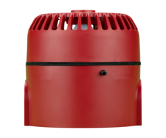 Wired fire siren for indoor and outdoor applications