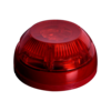 Wired fire siren/flasher colour red with base approx. 100dB Connection voltage 24-28 VDC