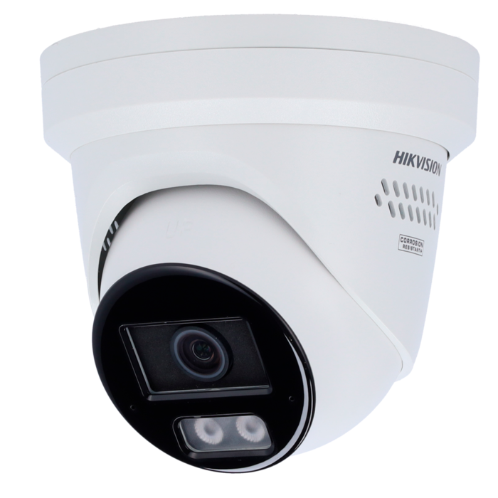 Hikvision DS-2CD2347G3-LIS2UY/SL(2.8mm) - Hikvision IP camera Turret PRO range ColorVu3.0 - Resolution 4 MPx | PoE IEEE802.3at - ColorVu3.0: color image HIKAI-ISP F1.0 1/1.8"...