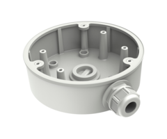 Hikvision DS-1280ZJ-PT6 - aansluitdoos - voor domecamera's - geschikt voor buiten gebruik - wand- of plafondinstallatie...