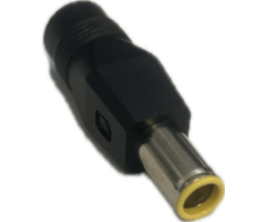 Plug van 5,5mm naar PC plug 8mm