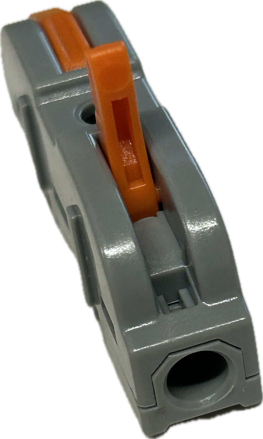 Connection clamps, welding clamp with operating lever, 0.2 - 4mm²