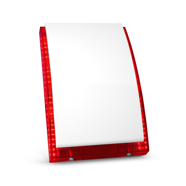 satel Buiten sirene met optische en akoestische signalering type 4001R kleur rood