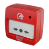 Conventional manual call point red