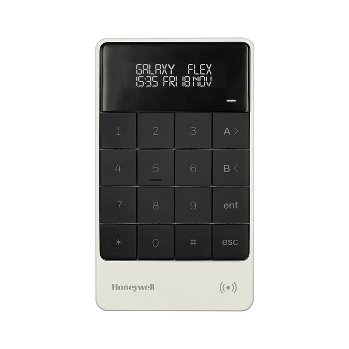 Honeywell Galaxy MK9 proximity OLED keypad CP061 - MK9 proximity OLED keypad Compatible with all 125kHz EM proximity cards/tags