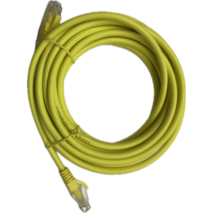 UTP-kabel Ethernet RJ45-connector Categorie 6 Halogeenvrij lengte 5 Meter