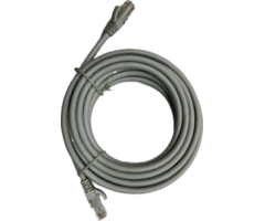 UTP-kabel Ethernet RJ45-connector Categorie 6 5m WIT