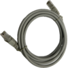 UTP-kabel Ethernet RJ45-connector Categorie 6  2m WIT
