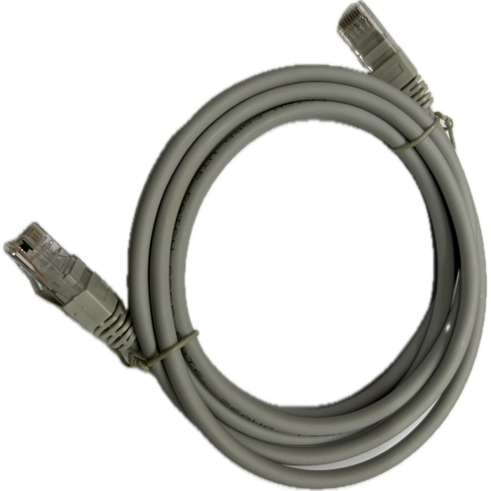 UTP cable Ethernet Connector RJ45 Category 6 Halogen Free Casing 2 m  WHITE