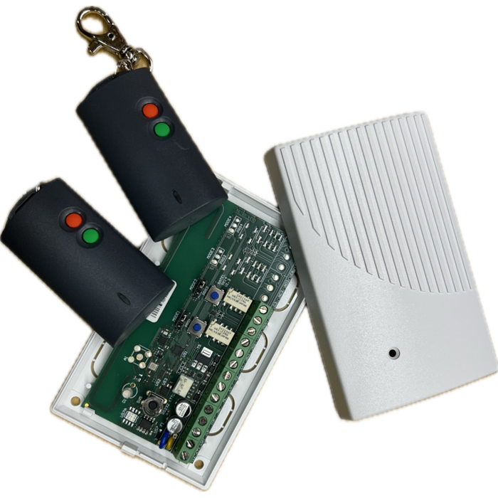 2-channel remote control set, incl. 2x 1K remote controls