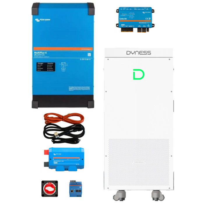 Victron Multiplus II 5000VA Home Battery with 1x Dyness 14.3KWH with standard installation