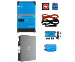 Thuisbatterij Victron Multiplus II 5000VA met 1x Dyness 5.12KWH met standaard installatie