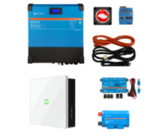 Thuisbatterij Victron RS Smart Solar 48V/6000VA/230V  met 1x Dyness 5.12KWH met standaard installatie