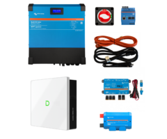 Victron RS Smart Solar Home Battery 48V/6000VA/230V with 1x Dyness 5.12KWH with standard installation