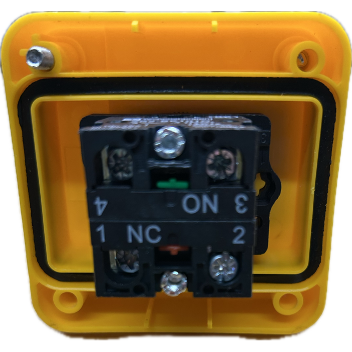 Emergency Switch NO and NC 15-240V AC 3A for use with VICTRON inverters or other applications