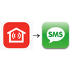 SMS / EMAIL bundel doormelding Galaxy alarmsystemen via IP module instellen op lokatie