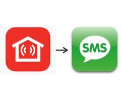 SMS / EMAIL bundel doormelding Galaxy alarmsystemen via IP module instellen op lokatie