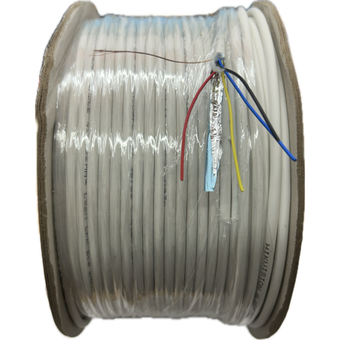 OBS 100 meters of alarm cable 4x0.22m flexible roll of 100 meters 99.95% shielded copper