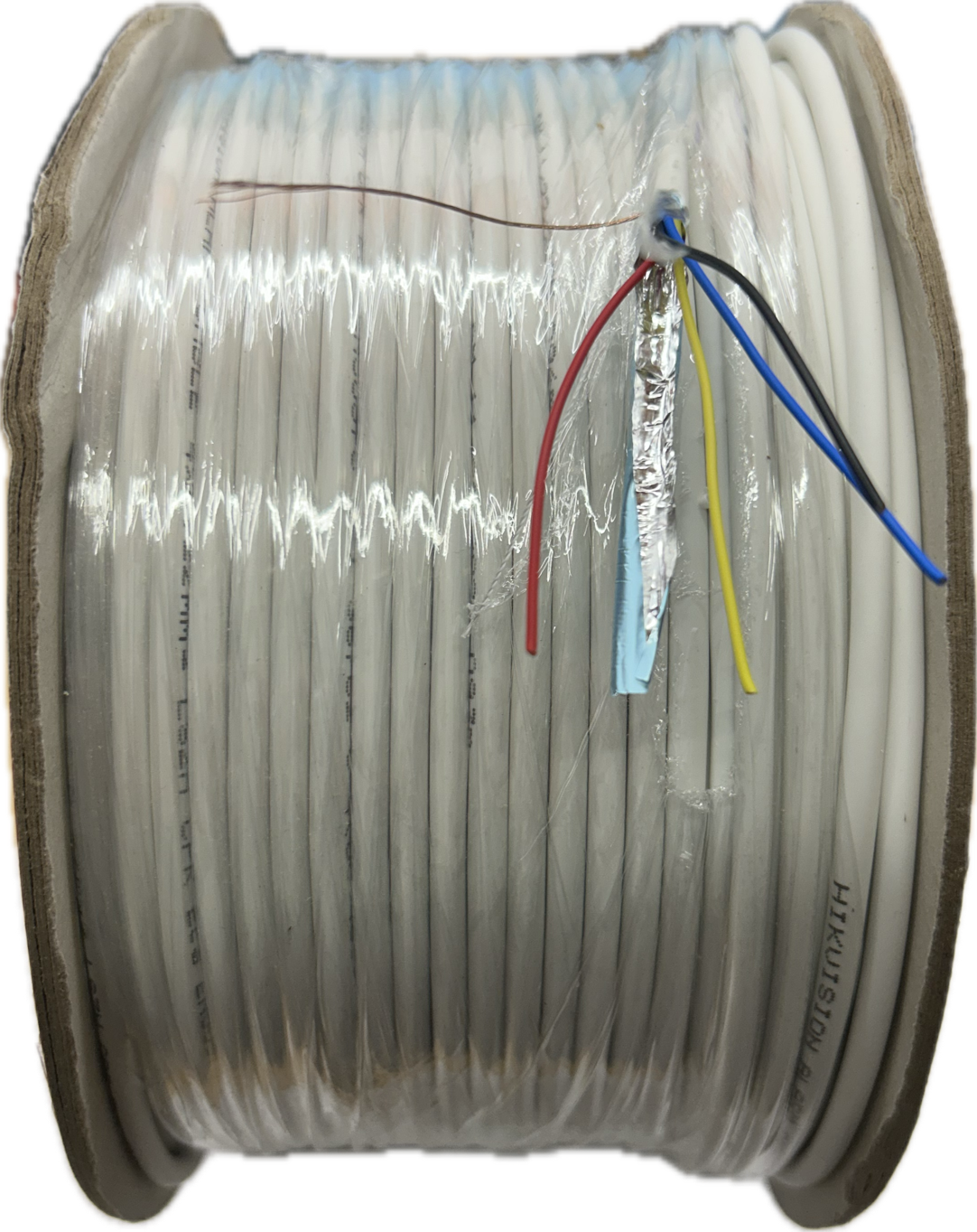 OBS 100 meters of alarm cable 4x0.22m flexible roll of 100 meters 99.95% shielded copper