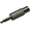 Audio adapter plug from 6mm to RCA female