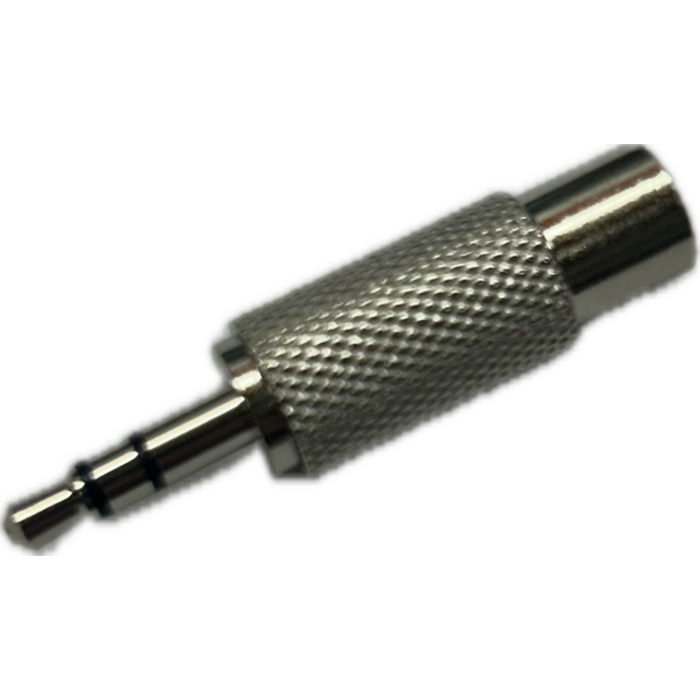 Audio adapter plug from 6mm to RCA female
