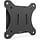Wall mount for monitors, fixed mounting, max. 18kg, max VESA 75x75 and 100x100
