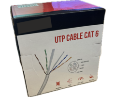 UTP babel Cat6 100M CCA in doos kleur grijs