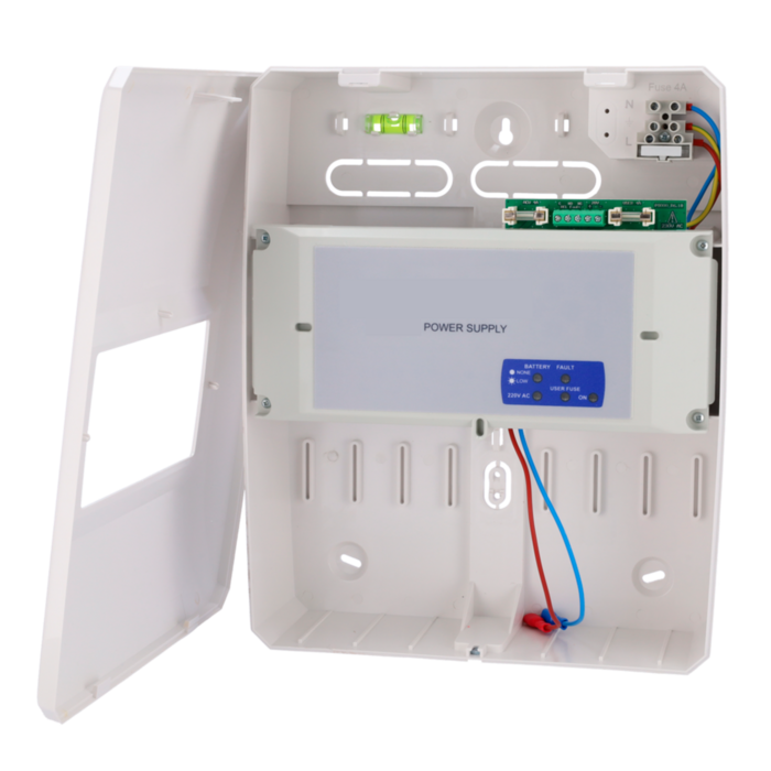 Power supply Manufactured under certificate EN54-4 Output current 2.0A