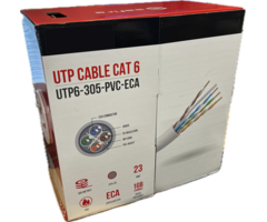 UTP babel Cat6 305M CCA in box, color gray