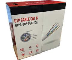 UTP kabel Cat6 305M CCA in doos kleur grijs