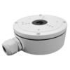 Hikvision DS-1280ZJ-S - Junction box - For bullet and dome cameras - Suitable for outdoor use - Wall or ceiling installation...