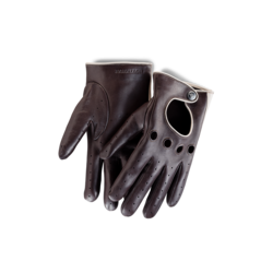 Gants de course : Brun Foncé