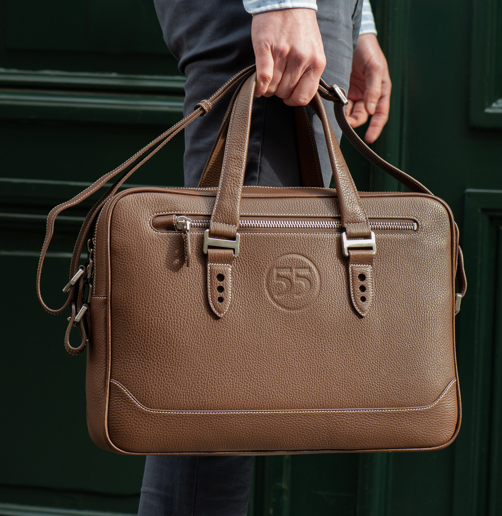 Briefcase Marron