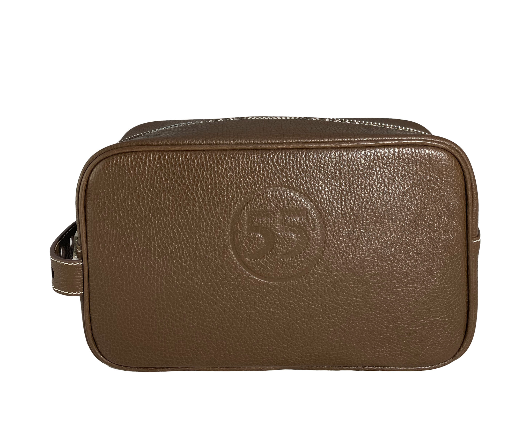 Dopp Kit : Brun - Écru