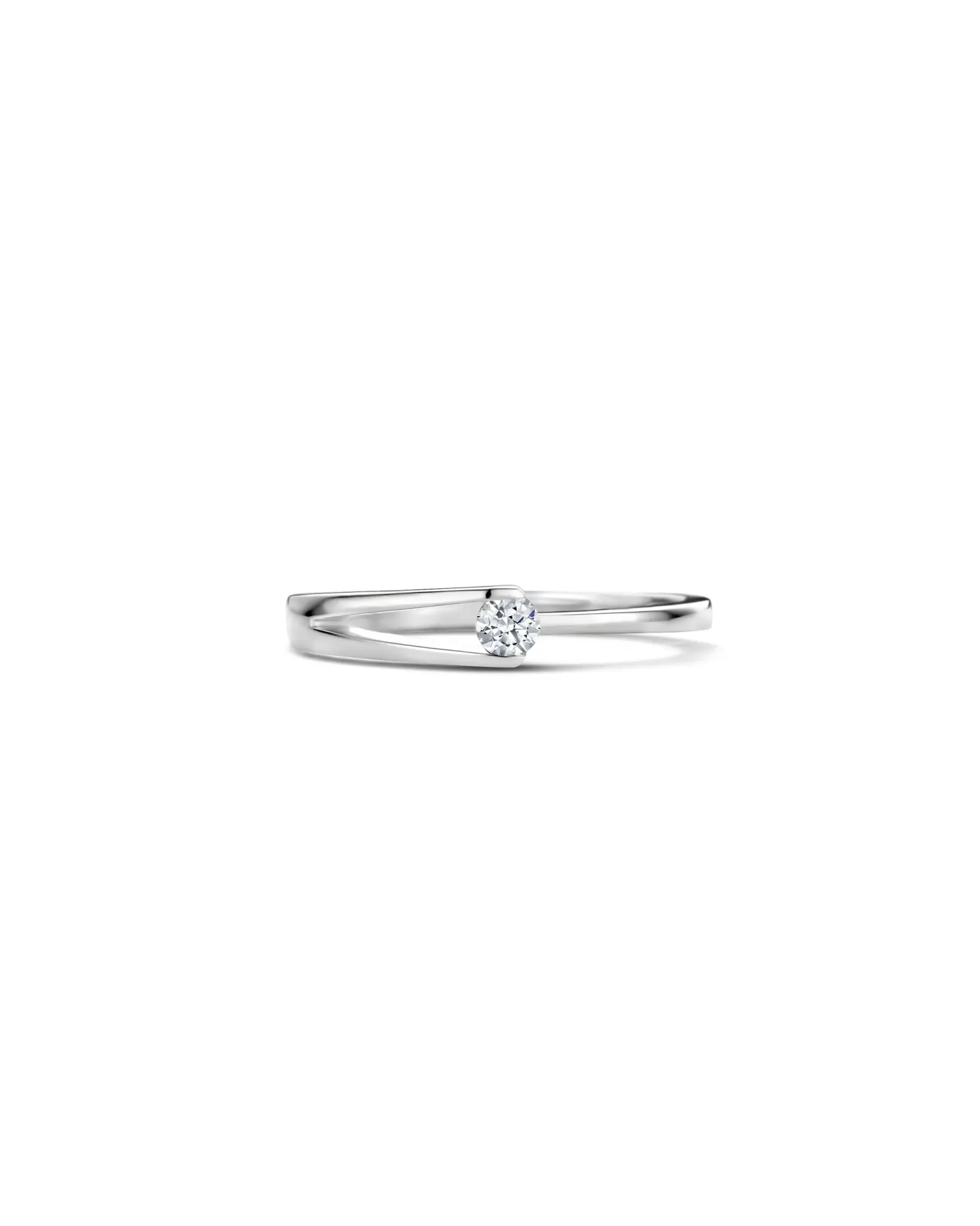 Bague FJF - Classic Solitaire 3mm