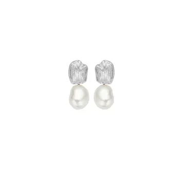 Boucle d'oreille FJF - Classic Pearl