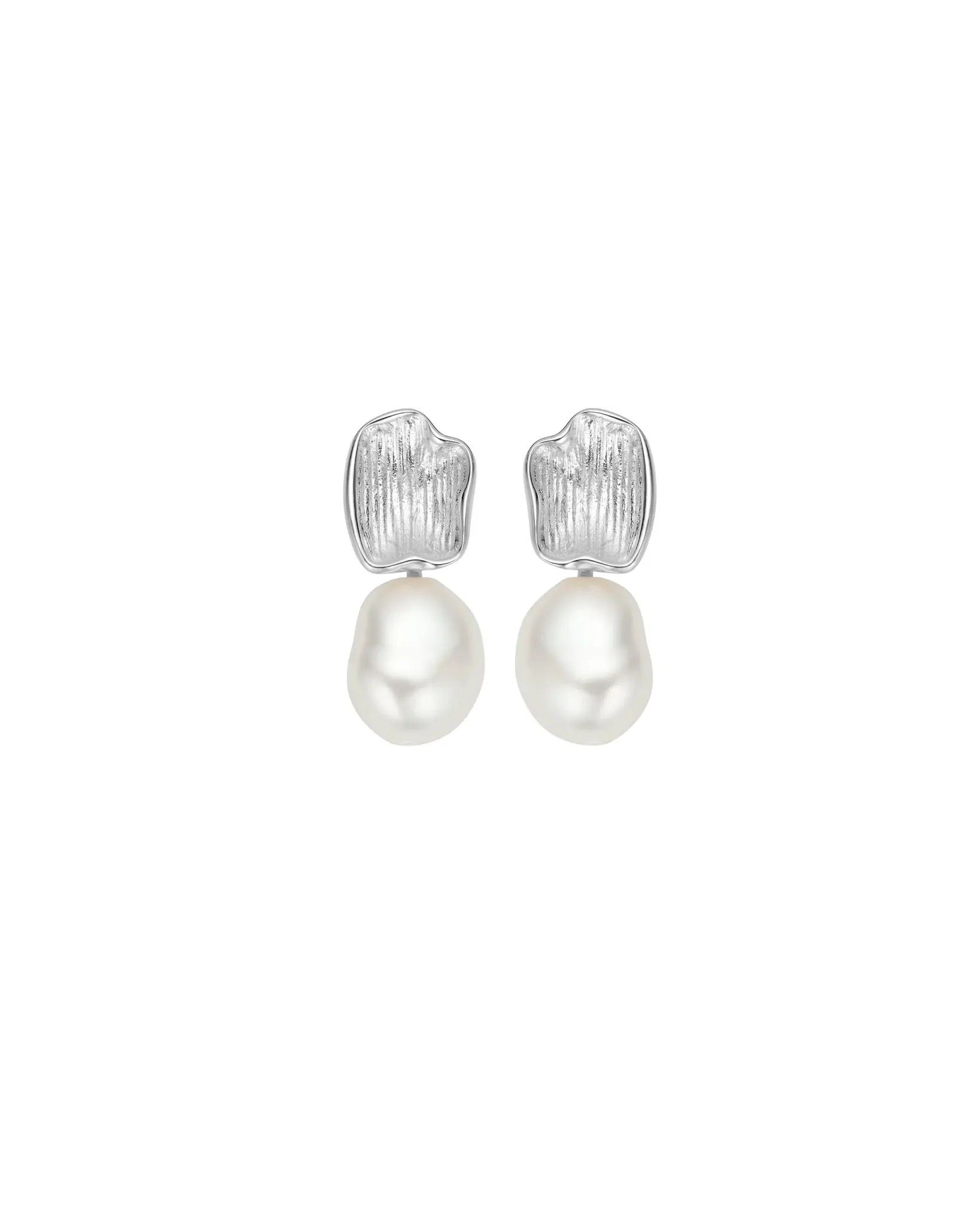 Boucle d'oreille FJF - Classic Pearl