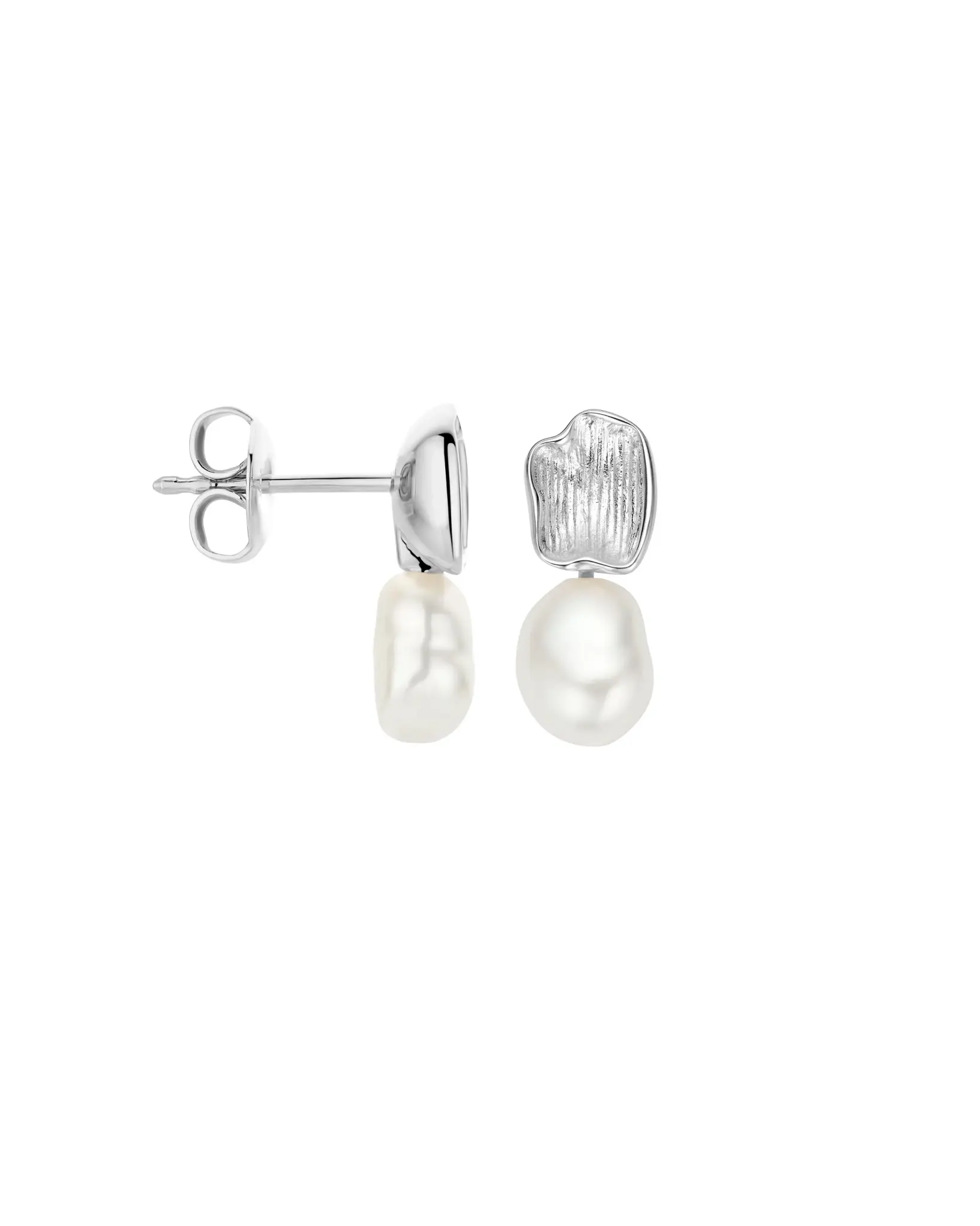 Boucle d'oreille FJF - Classic Pearl