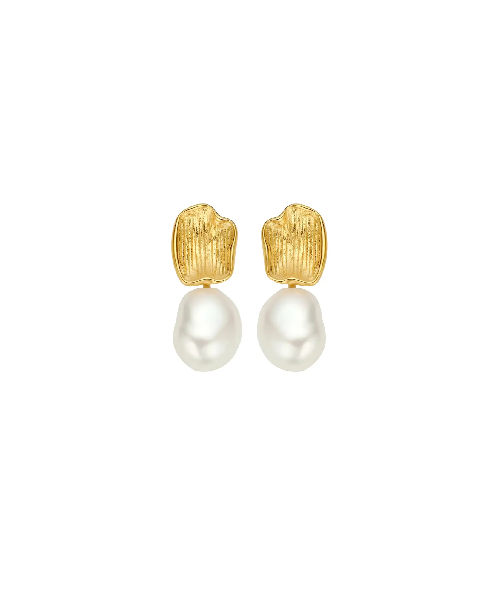 Boucle d'oreille FJF - Classic Pearl